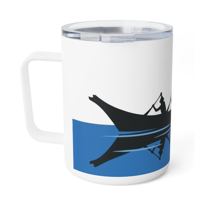 Native Harvest © Canoe - Insulated Coffee Mug, 10oz