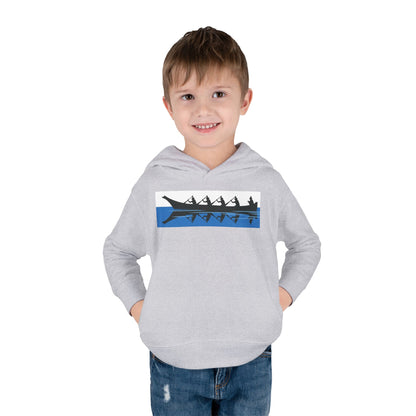Native Harvest Canoe - Toddler Pullover Fleece Hoodie