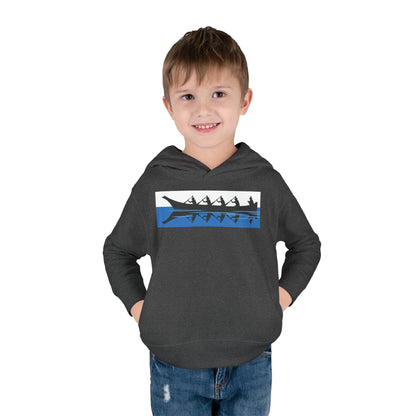 Native Harvest Canoe - Toddler Pullover Fleece Hoodie