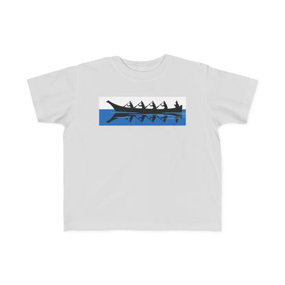 Native Harvest Canoe - Toddler's Fine Jersey Tee